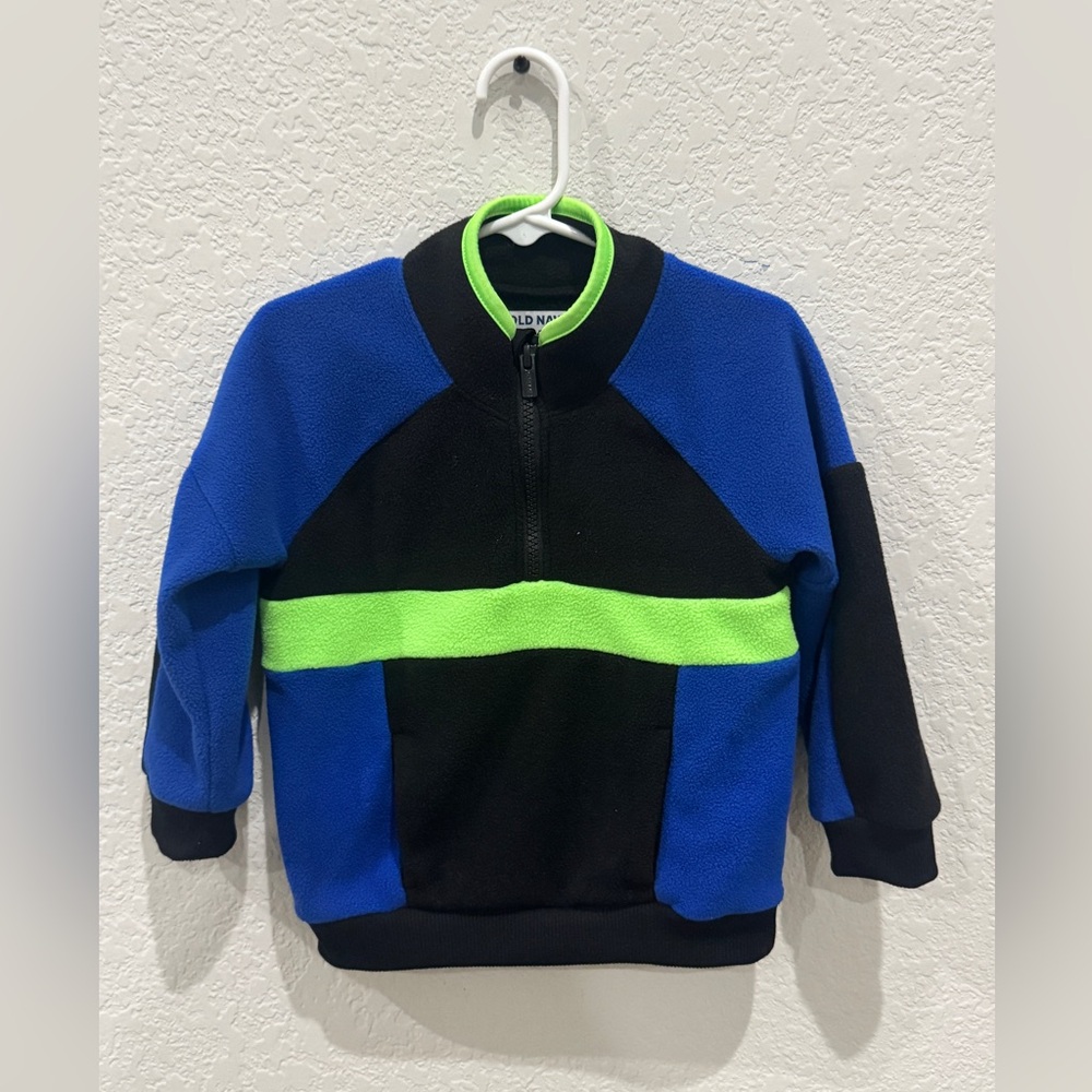 Old Navy Kids Blue and Black Jacket